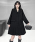 Black Mesh Layered Skirt